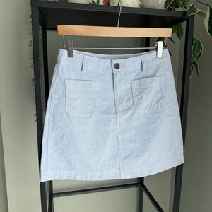 J. Crew Lizzie Patch Pocket Mini Skirt